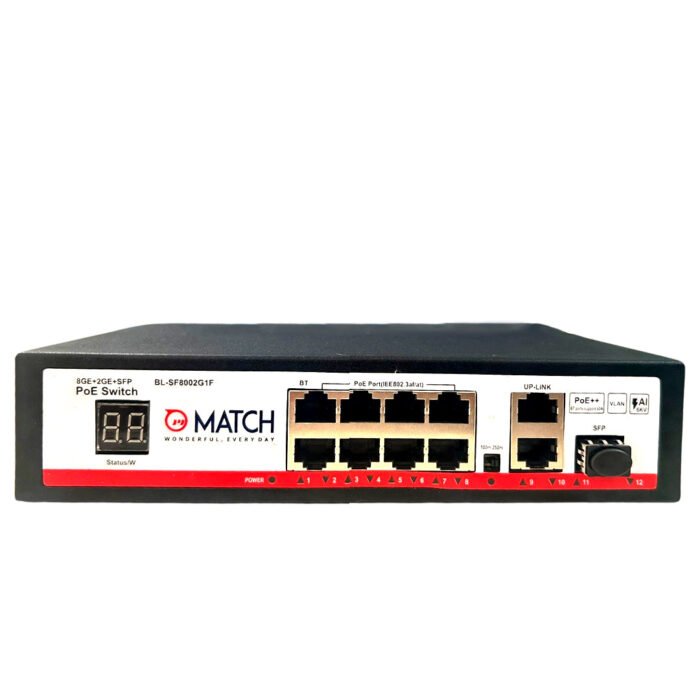 8 Port Gigabit PoE Switch 10/100/1000Mbps - Image 1