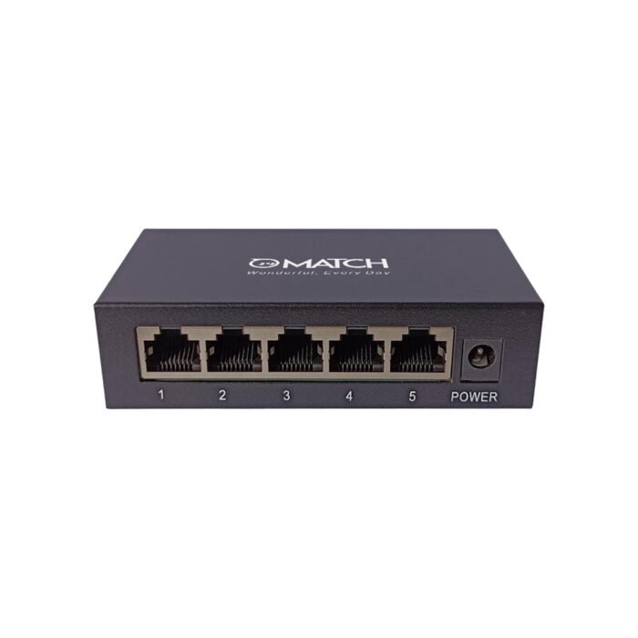 5 Ports Gigabit ETHERNET SWITCH with Metal Casing - Image 1