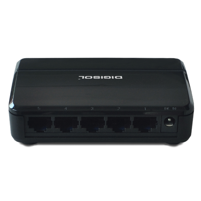 DG-GS1005 – DIGISOL 5 Port 10/100/ 1000Mbps Gigabit Ethernet Unmanaged Desktop Switch - Image 2