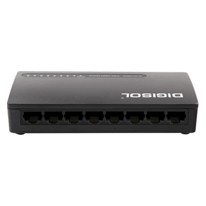 DIGISOL 8 Port 10/100/1000Mbps Gigabit Ethernet Desktop Unmanaged Switch – 
 DG-GS1008DGE - Image 2