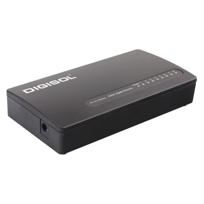 DIGISOL 8 Port 10/100/1000Mbps Gigabit Ethernet Desktop Unmanaged Switch – 
 DG-GS1008DGE - Image 3