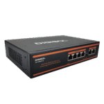DIGISOL 4 Port PoE Fast Ethernet Unmanaged Switch with 2 Uplink Ports – DG-FS1006PF-B - Image 3